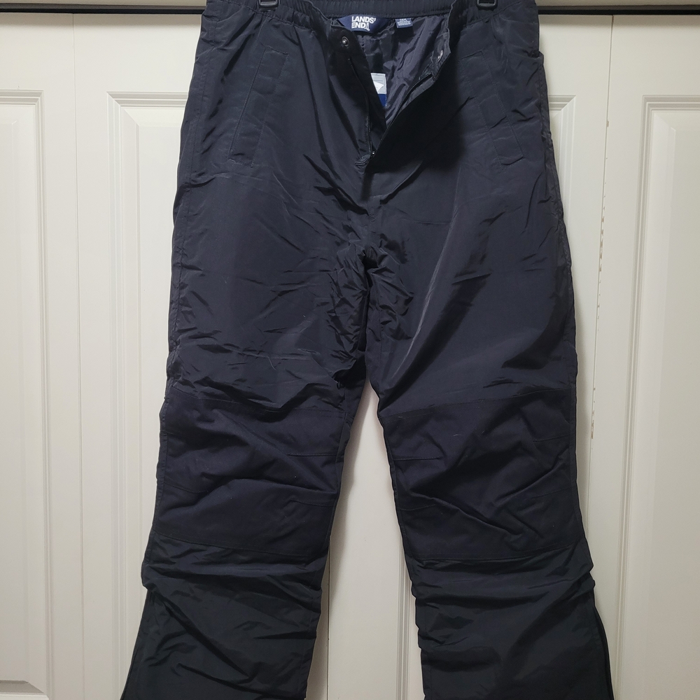 Lands' End Squall Black Snow Pants Outerwear